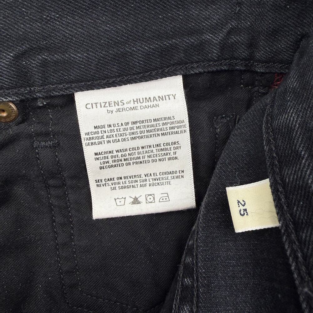 CITIZENS OF HUMANITY Liya Hi Low Hem Classic Fit Jean Size 25 Outsider - Picture 8 of 10